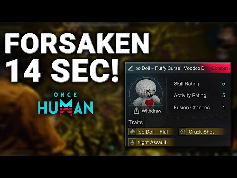 14 Sec Forsaken Giant Build – Voodoo Doll Combo | Once Human