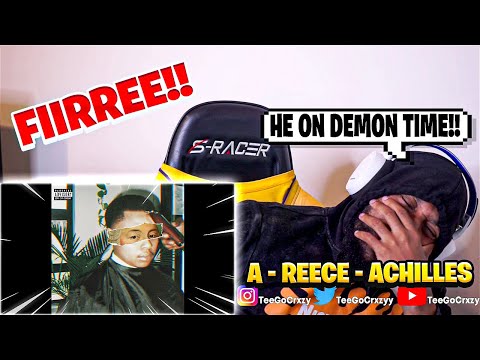 SOUTH AFRICA WHAT UP!!!🇿🇦 THAT MAN GOT BLACK AIR FORCES ON!!! A-Reece - Achilles (REACTION)