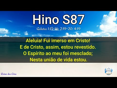 Hino S87 - A intenção de Deus [3] | (voz e piano)