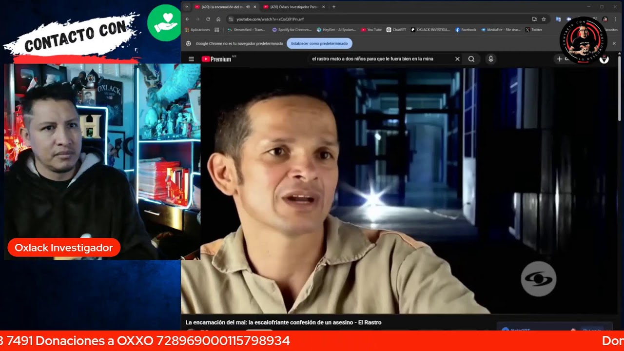 La Encarnación del mal / El Rastro Reacción / Oxlack Investigador