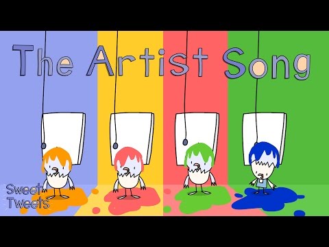 The Artist Song – Learn to Draw with Sweet Tweets