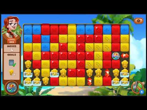 Lost Island Blast Adventure Level 893 - NO BOOSTERS 🏝️ | SKILLGAMING ✔️