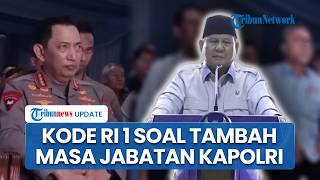 Kode Prabowo 'Kontrak Diperpanjang' saat Puji Kerja Apik Kapolri Listyo Sigit, Barisan Jenderal Riuh