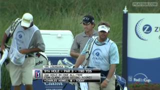 preview picture of video 'Howell aces No. 9 in Round 4 of Zurich Classic'