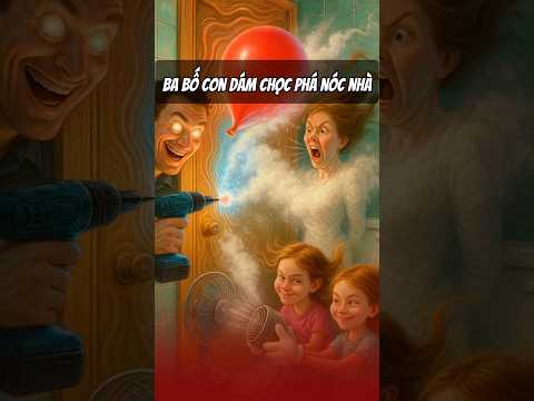 Tr&ograve; Đ&ugrave;a Với Mẹ Khiến Cả Nh&agrave; N&aacute;o Loạn 😆 #shorts #funny