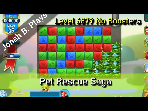 Pet Rescue Saga Level 6879 No Boosters