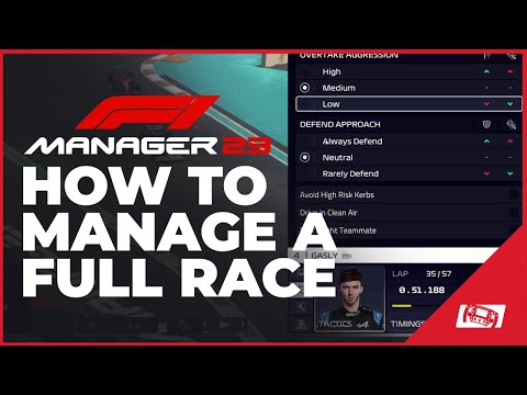 How To Manage A Full Race in F1 Manager 2023: Ultimate Race Guide