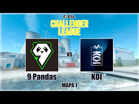 9 Pandas vs Movistar KOI | ESL Challenger League Season 47 Europe | (BO3) MAPA 1 CS2 en Español