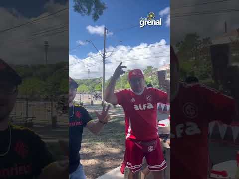 TORCIDA COLORADA NO ENTORNO DO BEIRA-RIO 🇮🇩 #shorts