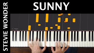 Sunny - Stevie Wonder (cover on piano)