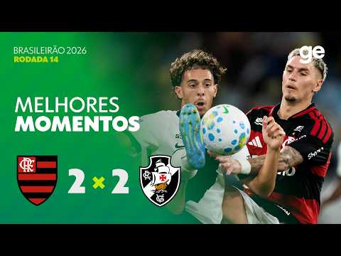 Gols e lances de Flamengo x Vasco da Gama