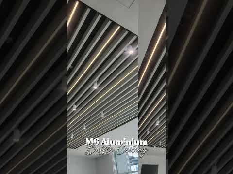 M6 Aluminium Baffle Ceiling @ Proton, Kajang