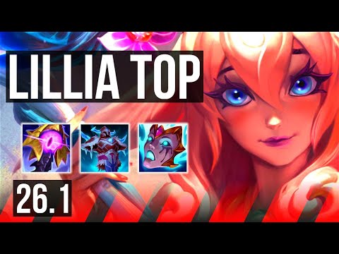 LILLIA vs CAMILLE (TOP) | KR Master | 26.1