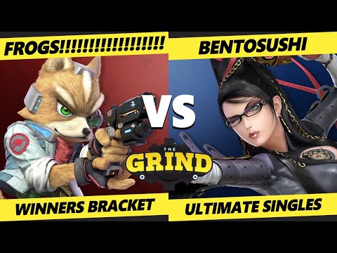 The Grind 198 - FROGS!!!!!!!!!!!!!!!!!!! (Roy, Fox) Vs _BentoSushi (Bayonetta) Smash Ultimate - SSBU