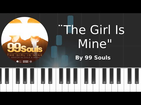 99 Souls - "The Girl Is Mine" (ft Destiny's Child & Brandy) MIDI Tutorial - Chords - How To Play
