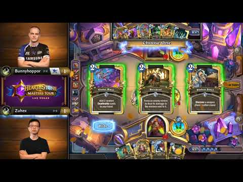 Bunnyhoppor vs. Zuhex – Hearthstone Masters Tour Las Vegas – Day 2