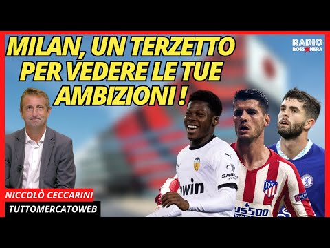 Niccolò Ceccarini: "Il mercato racconterà le ambizioni del Milan, specie la punta"