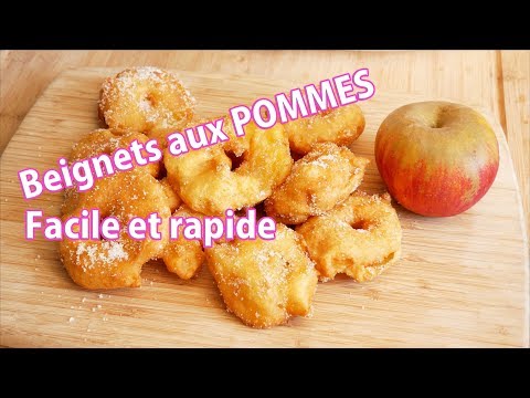Beignets aux pommes FACILE ET RAPIDE 🍎