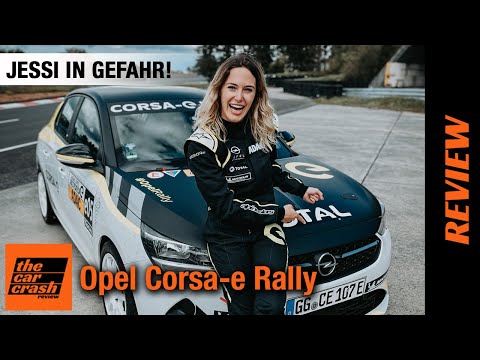 Opel Corsa-e Rally (2021): Jessi fährt zum ERSTEN MAL Elektro-Rallye! 💥 Fahrbericht | Review | Test
