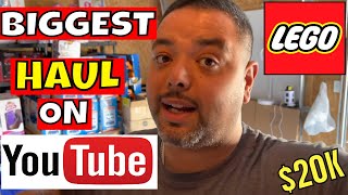 HUGE LEGO Haul - The BIGGEST You will Find On YouTube! $20,000!