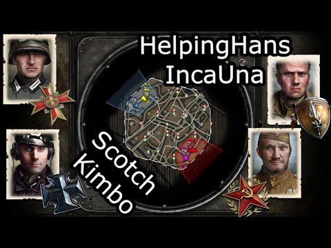 Scotch & Kimbo vs HelpingHans & IncaUna [Episode 236] Company of Heroes 2 cast