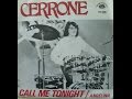 CERRONE- CALL ME TONIGHT