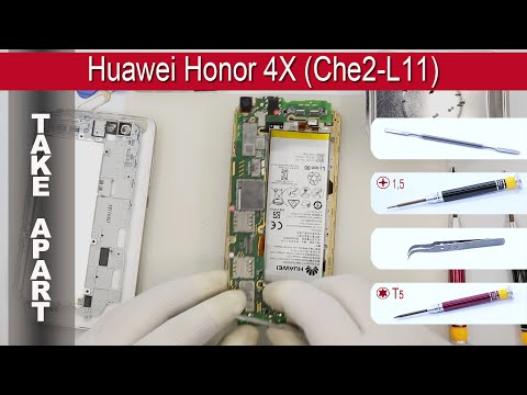 Wie kann man 📱 Huawei Honor 4X Che2 L11 zerlegen