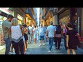 Barcelona Gothic Quarter Narrow Streets, Summer Sunset Walk in Catalonia, Spain