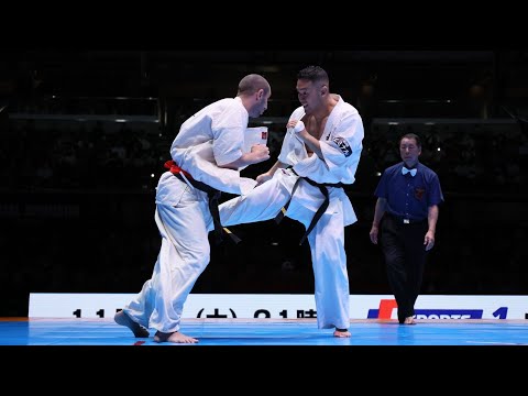 【新極真会】Men Final Valeri vs Iriki THE 13TH WORLD KARATE CHAMPIONSHIP　SHINKYOKUSHINKAI KARATE