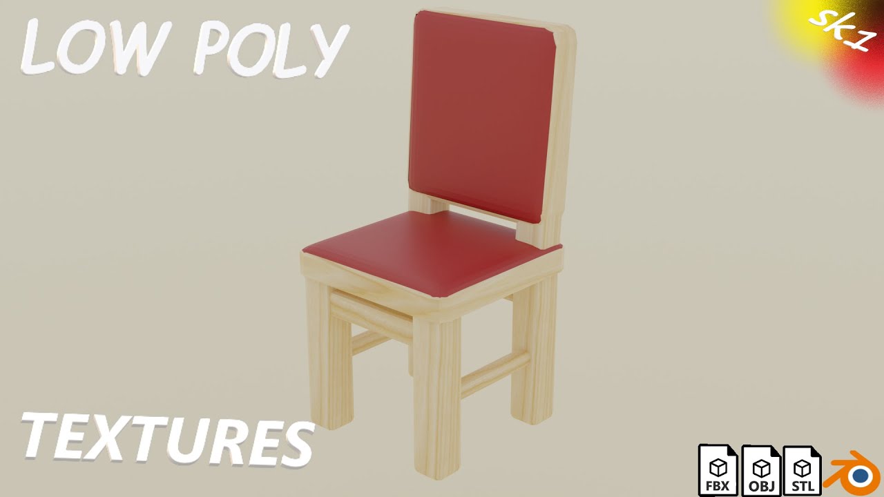 chair(part 1) | CGTrader