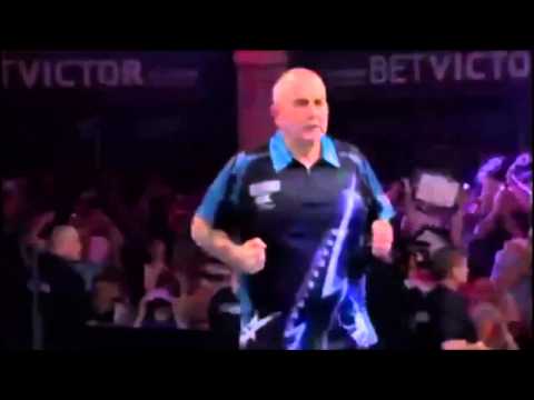 PDC World Matchplay 2015 - One of the best legs in history - Taylor misses 9 darter on D12