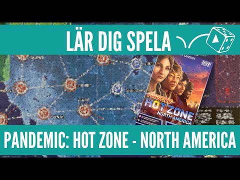 Lär dig spela Pandemic: Hot Zone - North America