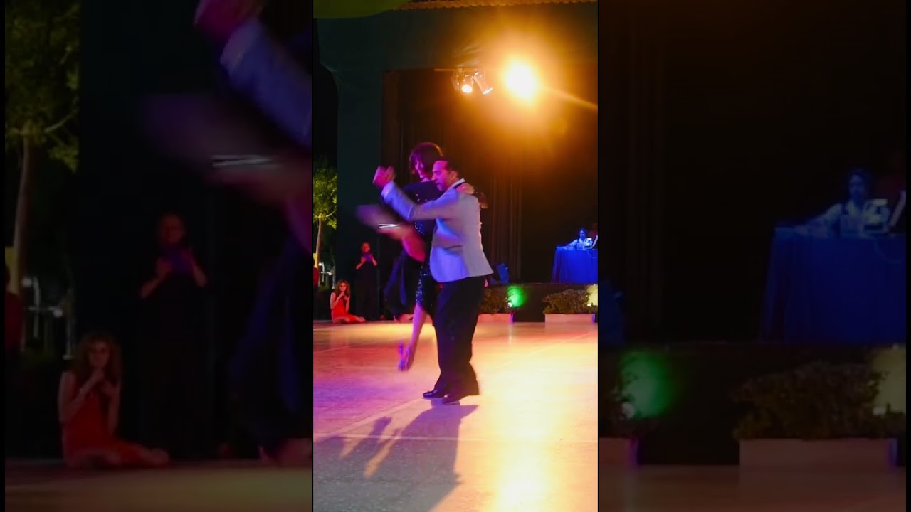 Milonga. Final. Gustavo Rosas. Demo Show con Gisela Natoli en Sitges. JULIO 2017.ESPAÑA. #tango