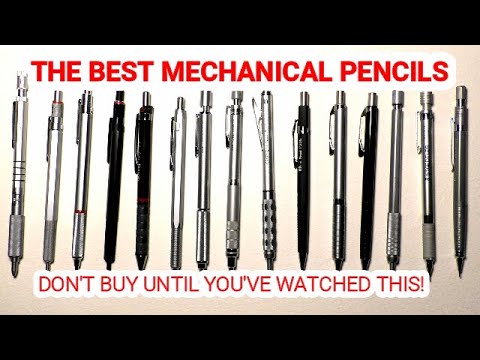 15 Best Mechanical Pencils Reviewed, Rotring, Pentel, Ohto, Graphgear, Staedtler
