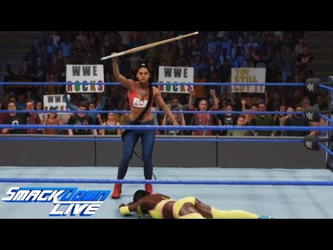 WWE 2K19 SMACKDOWN LIVE MANDY ROSE VS NAOMI