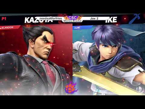 Clocktower Smash 105 - Winners - NeedSaltForFries (Pac-Man, Kazuya) vs. Jax 2 (Ike) - SSBU