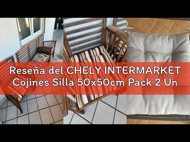 Vídeo relacionado con CHELY INTERMARKET Cojines Guitarra Exterior Packs 90x48x4cm Algodón Poliéster Cremallera Cordones Ajuste Universal Suave Jardín Terraza Playa Piscina Comodidad (Verde, Pack x2)