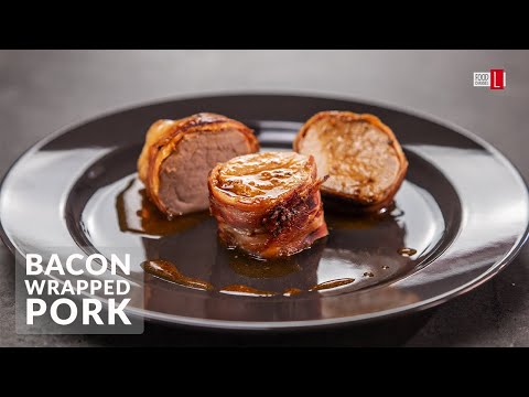 Bacon Wrapped Pork Tenderloin | Food Channel L Recipes