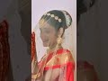 DRJ Sarees Heavy Bridal Red Wedding Embroidered Net Dupatta For Marriage