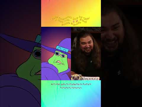 D&D Animated Side by Side: A Bad Trip... 🥚🫠 #dnd #ttrpg #dnd5e