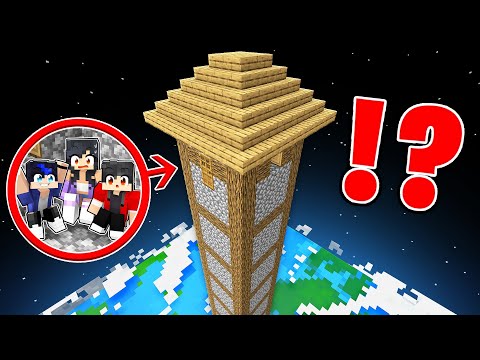 EPIC Minecraft - Aphmau & Friends Scale TALLEST House!