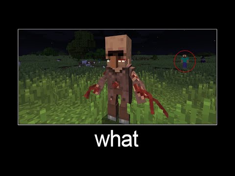 JoSa Craft - Minecraft wait what meme part 118 (scary villager)