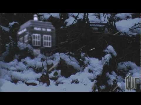 The TARDIS Lands in the Snow