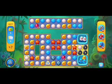 Fishdom 8877 Hard Level - NO 💣🧨💥