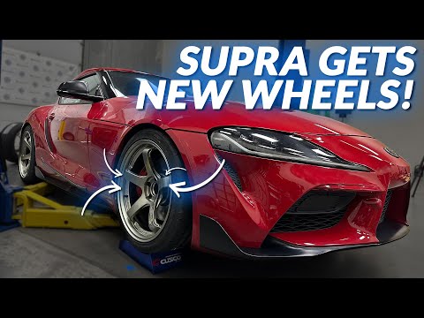 Advan GT Beyond Wheels for the Supra!