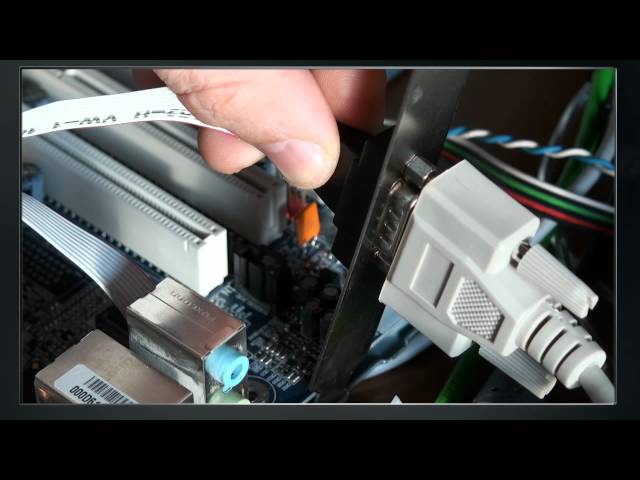 Vídeo relacionado con MZHOU PCI-E a Tarjeta de Puerto Serie R232 de 4 Puertos con velocidades bidireccionales de hasta 250Kbps, controlada por un módem Serie para Redes en Serie, terminales POS, etc.