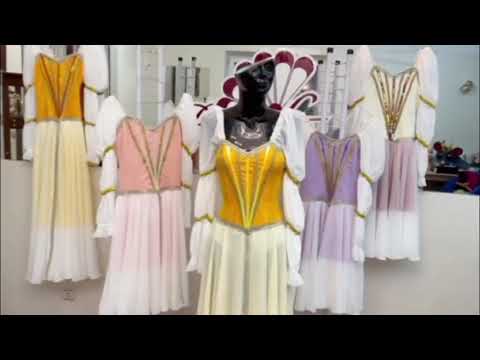 Сценический костюм Джульетта F 0350A - video 4