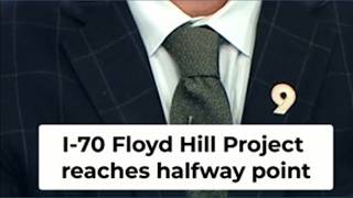 I-70 Floyd Hill Project crosses halfway mark of construction