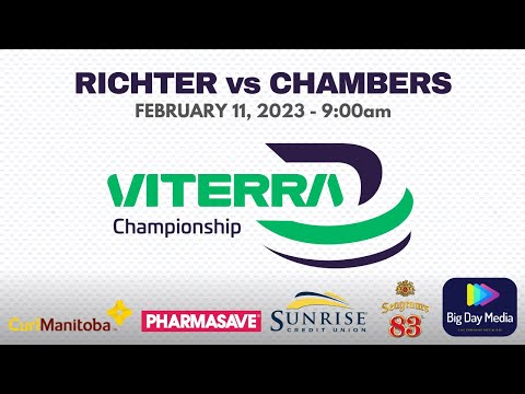 RICHTER vs CHAMBERS - 2023 Viterra Championship - 9:00am