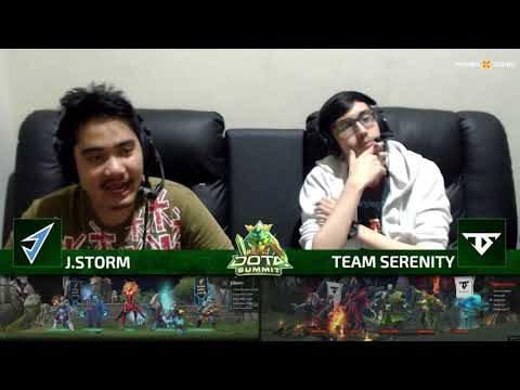 Team Serenity vs J.Storm Game 2 (Bo3) | Dota Summit 10